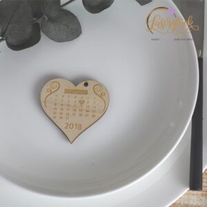 Save the Date Herzkalender