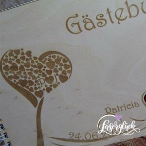 Alternative view of Gästebuch mit Herzbaum