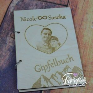 Gipfelbuch mit Holzcover
