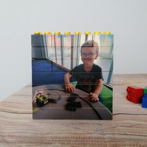 Bedruckte Bausteine mit Foto als Puzzle