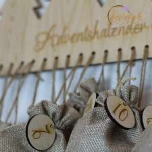 Alternative view of Personalisierter Adventskalender Wald
